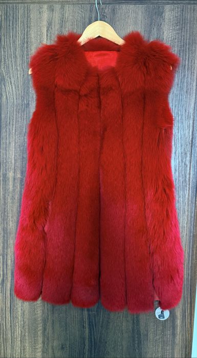 Vesta blană naturala