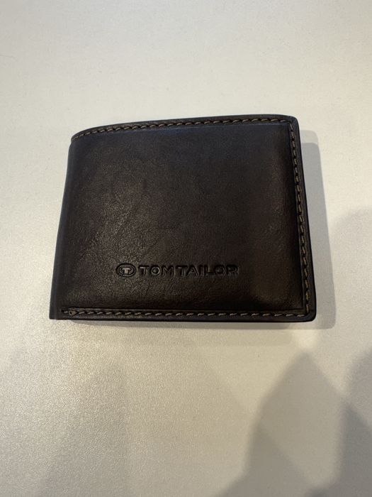 Портмоне от естествена кожа Tom Tailor