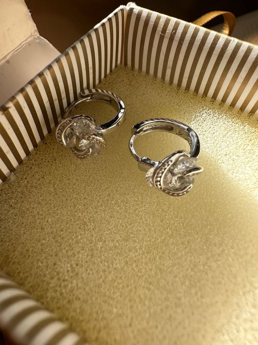 Сребърни обици Marani с кутия