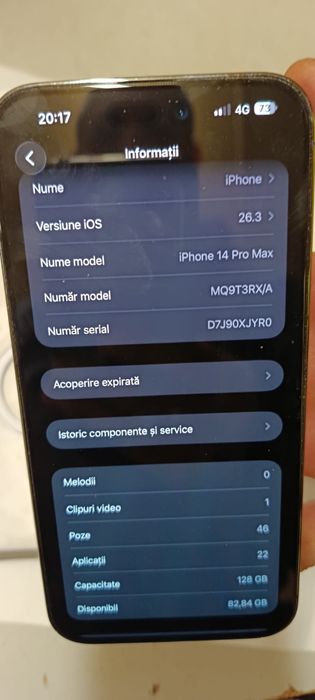 Vand sau Schimb Iphone 14 Pro Max