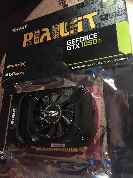 Видеокарта Nvidia GTX 1050TI, 4GB 128BIT