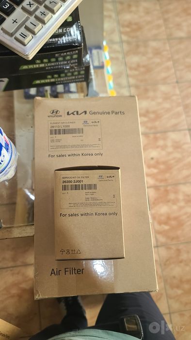 Kia k5 uchun hamma avtozapchastlar bor filtr kalotka va boshqalari