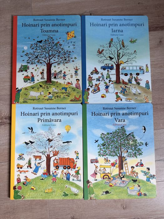 Serie de cărți pentru copii – „Hoinari în anotimpuri”