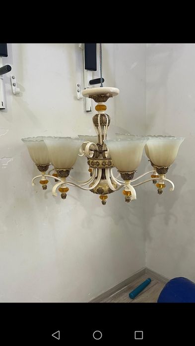 Люстра 8 рожковая