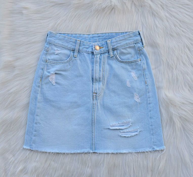 Дънкова пола H&M размер XS-S