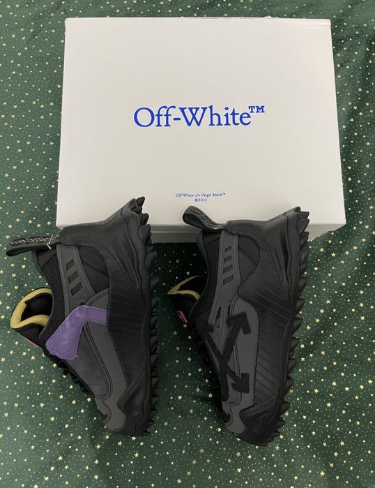 Off-White Odsy-1000 Black Grey Fuchsia