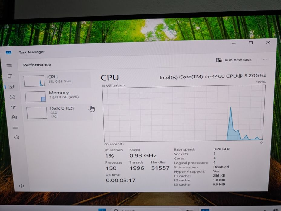 PC complet ssd 1tb, i5 4460 , 4gb ram