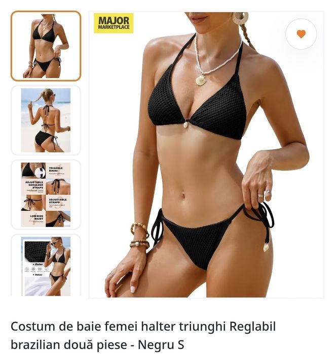 Costum baie S-M , 2 piese