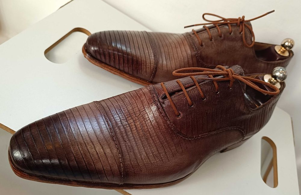 Pantofi de lux 43 43.5 44 44.5 45 45.5 46 GREVE NOI lucrati manual