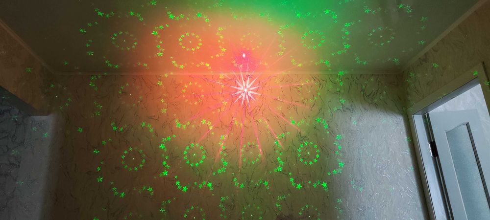 Мини лазерный - световой прибор Party Light