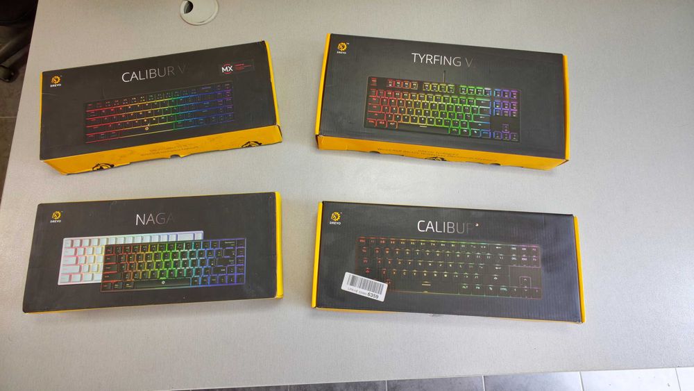 Предлагам нови RGB Механични клавиатури на АТРАКТИВНИ ЦЕНИ
