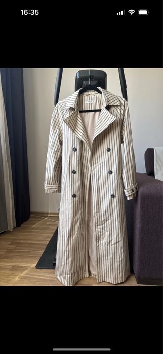 Trenci lung Mango S - bej