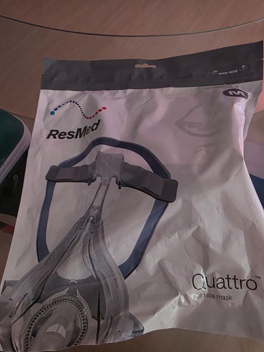 CPAP ResMed Quatro Air маска за цяло лице р-р М нова