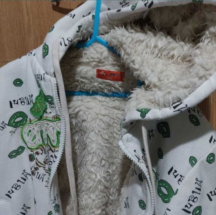 Hanorac cu blana groasa