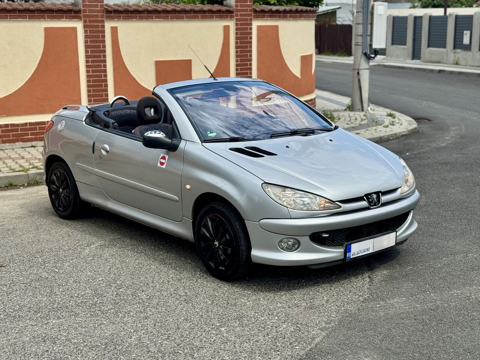 Peugeot 206cc, 2005, 1.6i, decapotare electrica