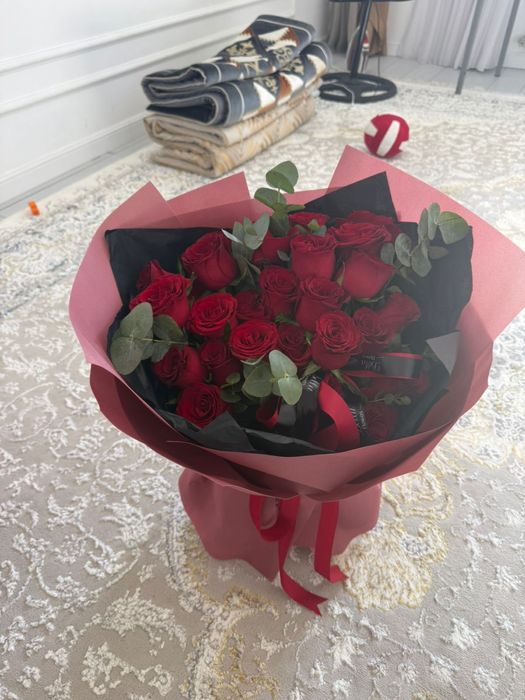 цветы тараз арзан роза