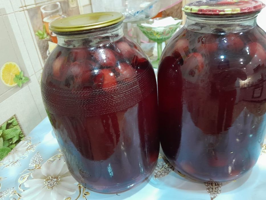 Продам компот домашний сливовый