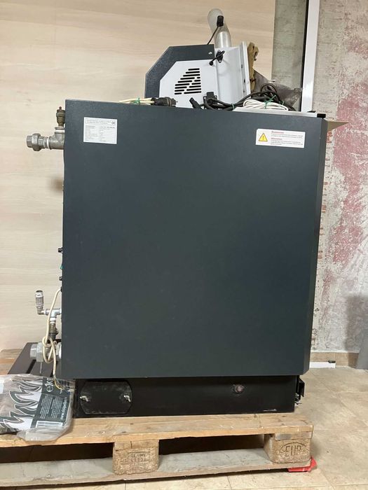 Пелетен (комбиниран) котел Bisolid SI35D (35kW) – комплект