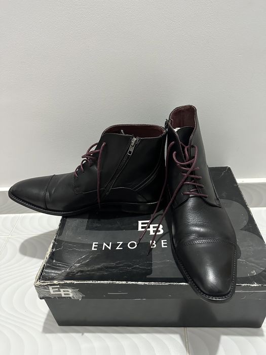 Ghete Chelsea, ghete, botine piele Benvenuti Enzo Bertini