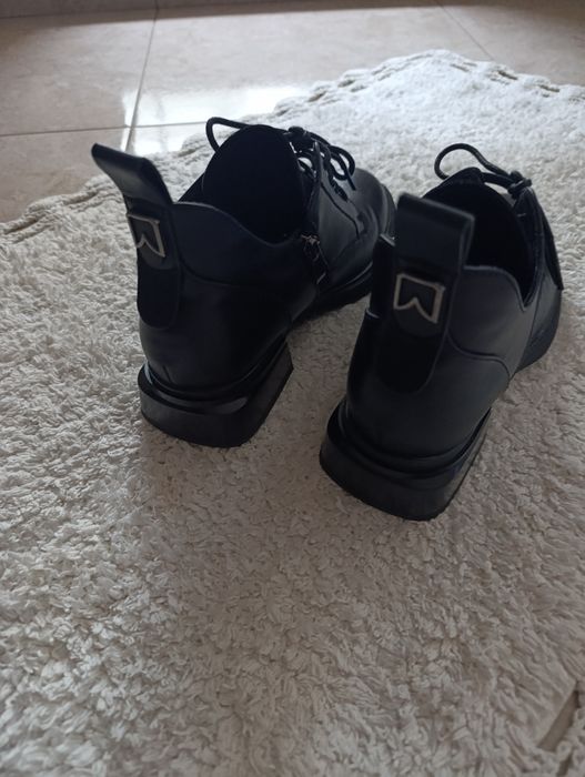 Боти изцяло естествена кожа