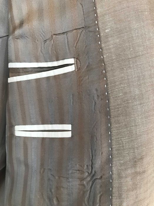 Спортноелегантно сако STRELLSON, фина вълна и лен,лятно, ново-НАМАЛЕНО