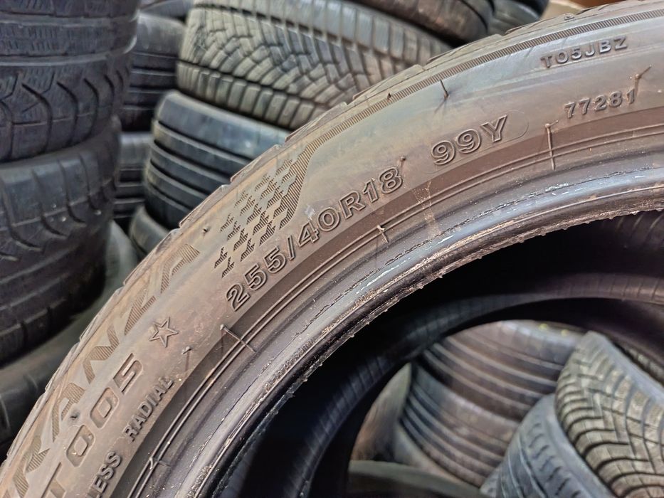 Anvelope vara 255 40 18 Bridgestone 2022 6.3mm