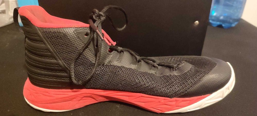 Papuci baschet UNDER ARMOUR JET MID | 45.5 | Negri | 29.5cm