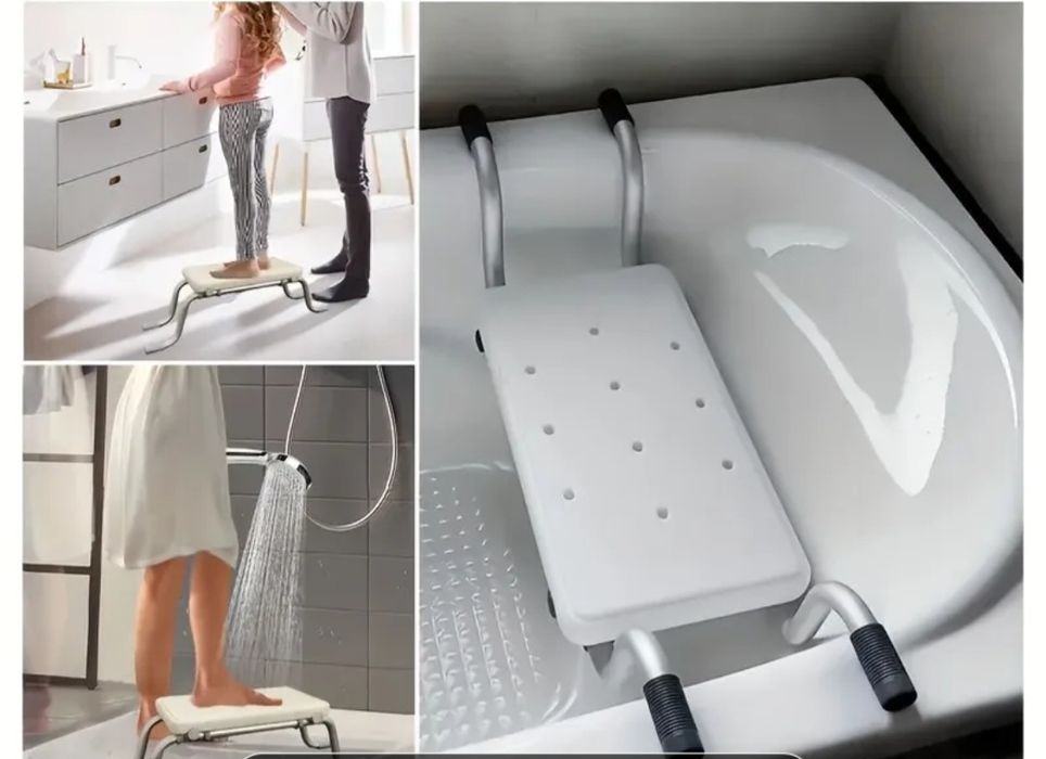 Алюминиевая скамейка для ванны