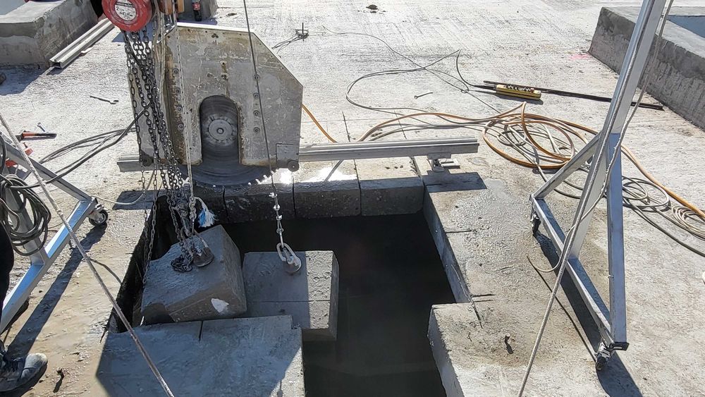 Taieri si decupari industriale in beton
