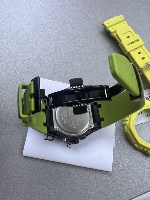 Casioak / Casio G-Shock GA-2100 Mod Electric Green/Yellow