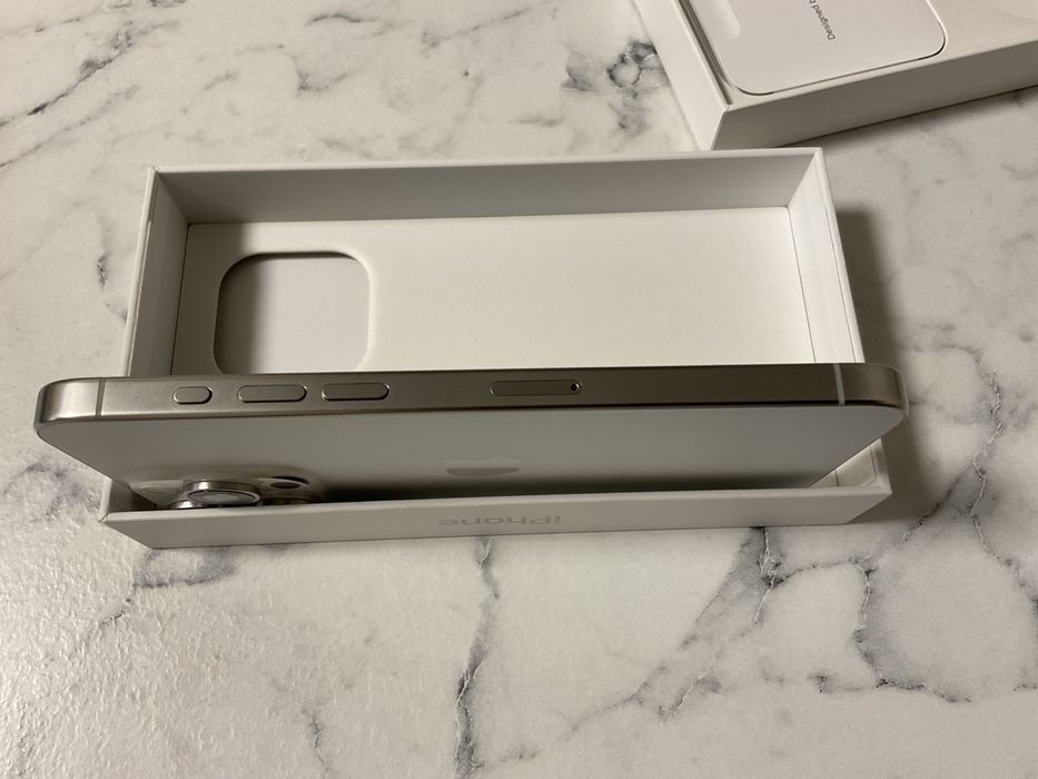 iPhone 15 Pro Max – 256 GB – Бял (White Titanium)