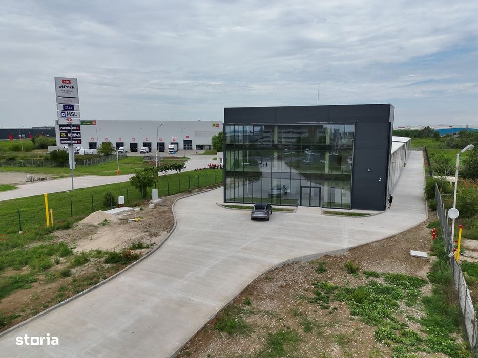 Inchiriez Showroom si Hale depozitare + birouri