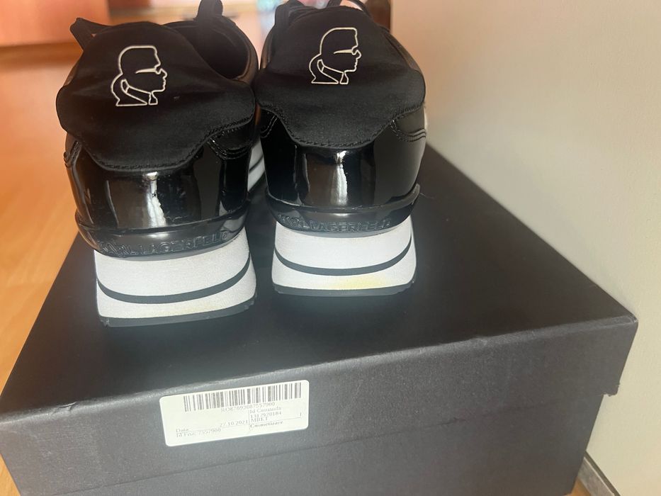 Karl Lagerfeld кожени спортни обувки