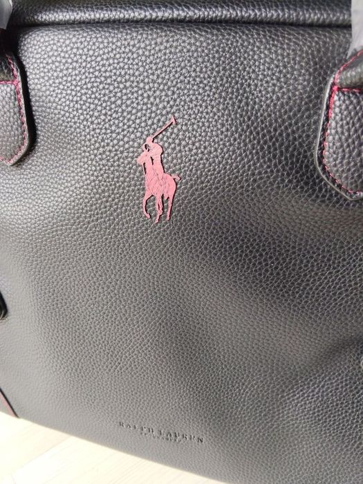 Кожена чанта Ralph Lauren