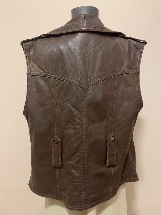 Оригинален кожен елек Foxbury traditional