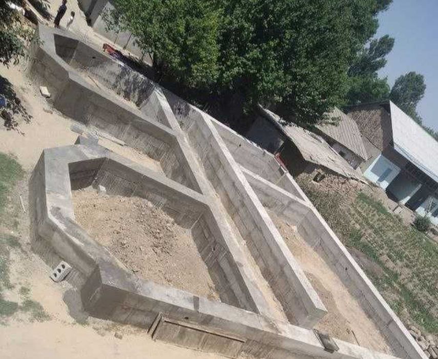 Beton quyish blok terish