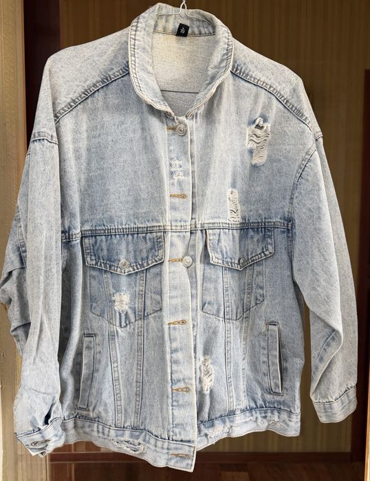 Джинсовая куртка женская