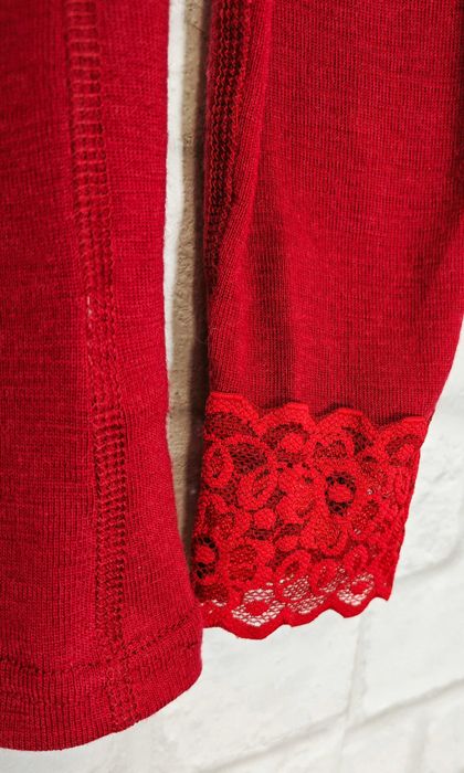 JANUS 100% Мериносова вълна дамска термо фланелка размер S