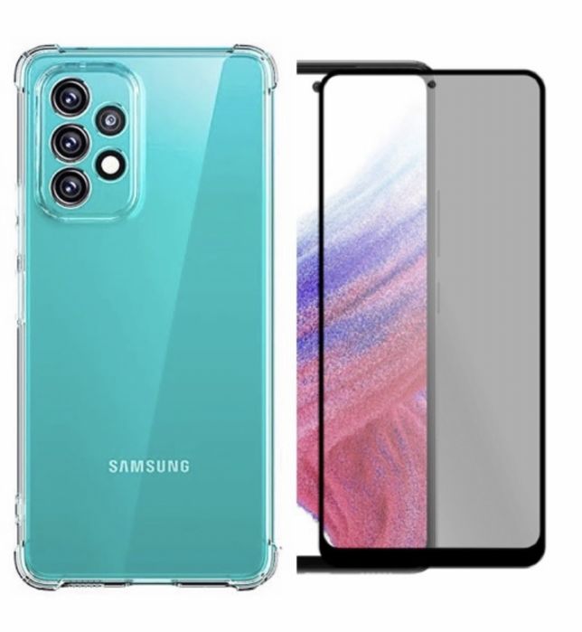 Samsung A33/A53/A54/A55/A25/A15/A05/A57/A56 Husa Bumper Case si Folie Sticla