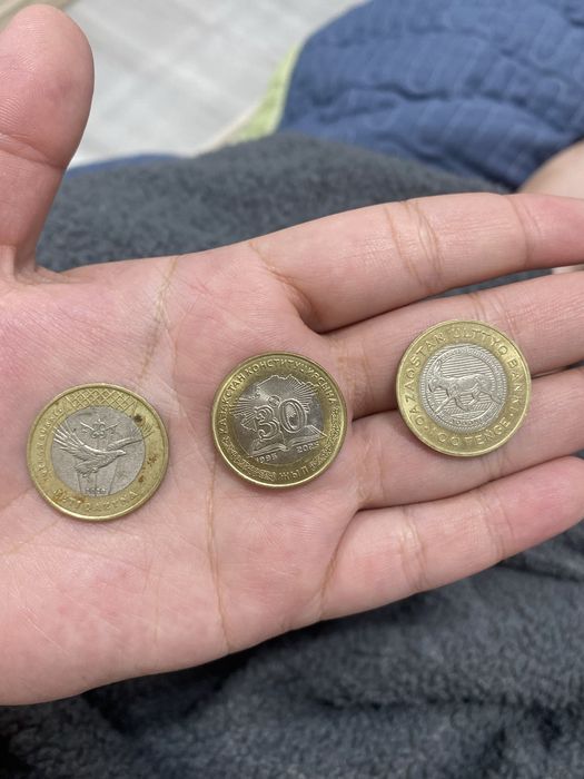 100 тенге акбокен 7 казына 30 жыл