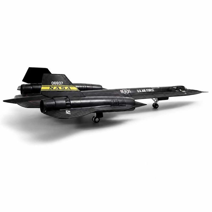 Macheta avion metalica SR-71A Blackbird NASA 23 cm