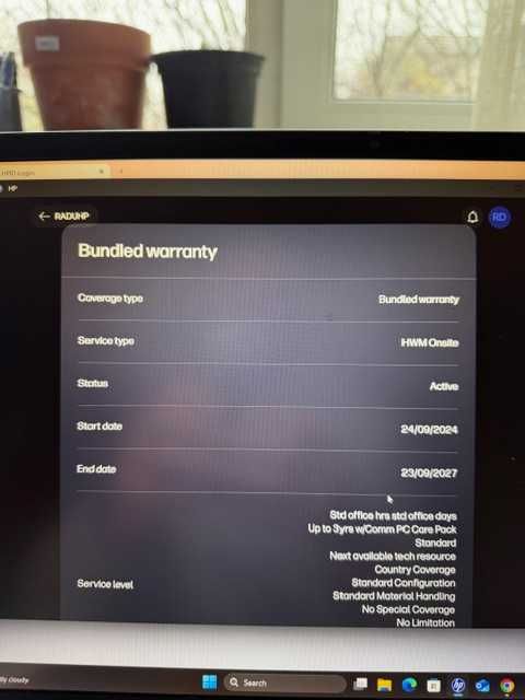 Laptop HP EliteBook 860 G11 32Gb RAM 1Tb HDD