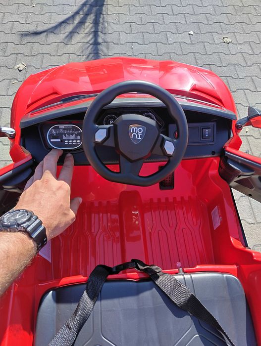 LAMBO Акумулаторна кола CHIARA червен