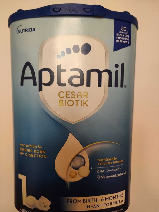 Адаптирано мляко Аптамил Цезар  Биотик 1