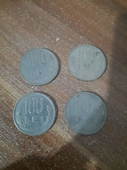 Monede vechii de 100 lei