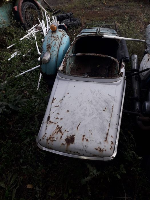 Коляска люлька для мотоцикла