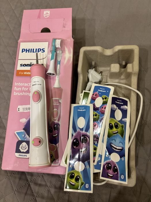 Детска ултразвукова четка за зъби Philips Sonicare