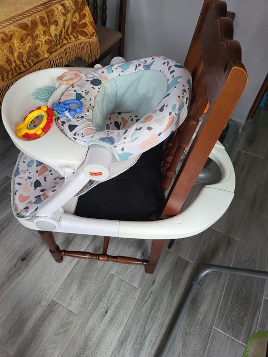 Столче за хранене, преносимо, fisher price