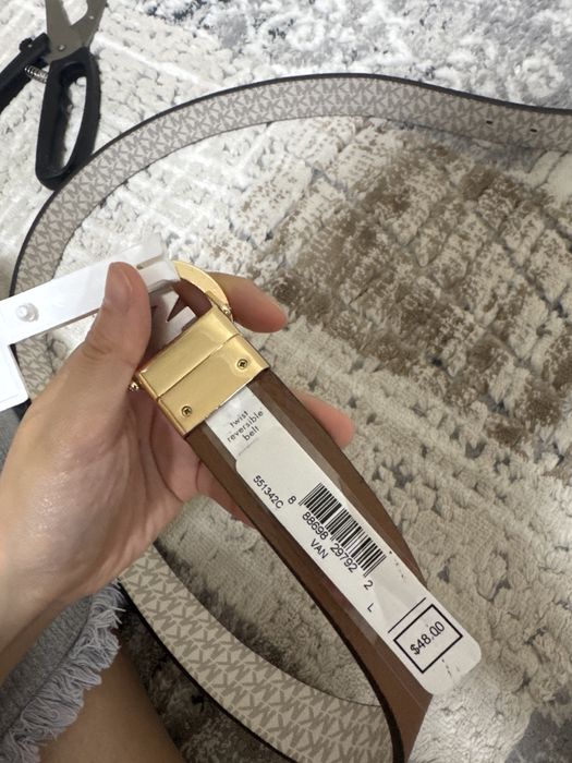 Ремень кожаный Michael Kors ориг