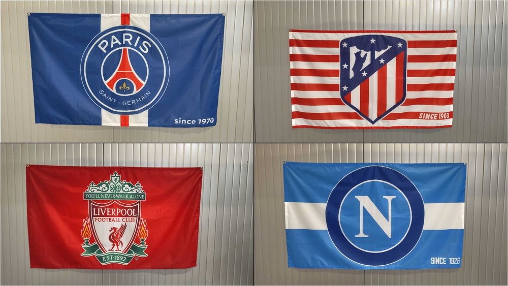 Фен Футболни Знамена по поръчка. Всякакви размери.